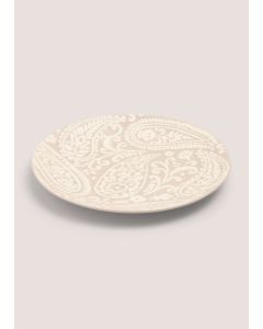 Artisan Wax Resist Plate (19cm)-Beige