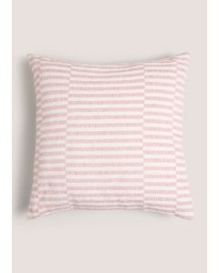 Stripe Cushion (30cm x 50cm)-Pink