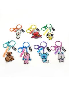 Bt21 Collection Acrylic Keychain