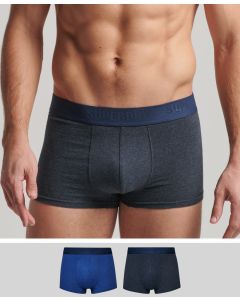 Organic Cotton Boxer Dual Logo Double Pack