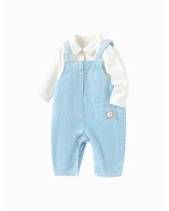 Baby Boy Star City Woven Long Sleeve Suit