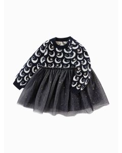 Baby Girl Star City Wool Dress