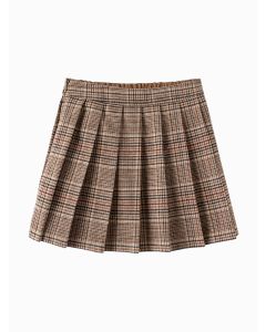 Kids Girl Retro Campus Woven Skirt