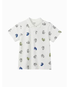 Boy'S T-Shirt Lapel Short-Sleeved T-Shirt