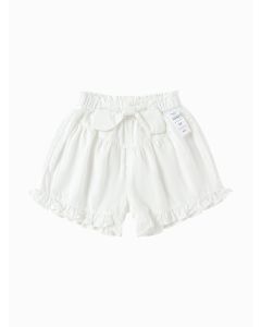 Baby Girl Light Outdoor Style Woven Shorts