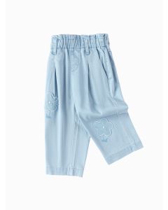 Toddler Girl Explore Style Denim Trousers