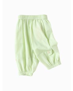 Toddler Girl Explore Style Woven Mid-Calf Pants