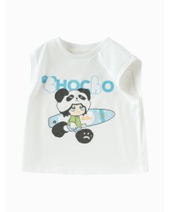 Toddler Boy Explore Style Wide Shoulder Tank Top