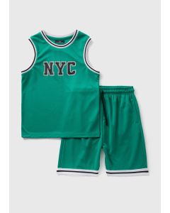 Boys Basketball Vest & Shorts Set