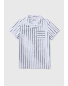 Boys Stripe Seersucker Shirt