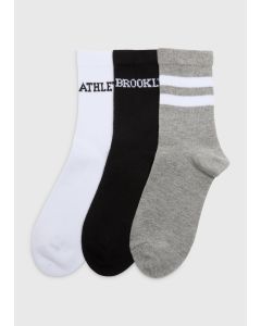 3 Pack Sports Socks