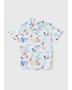 Boys Surf Print Shirt