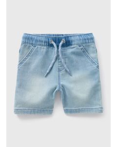 Boys Denim Knitted Jean Shorts