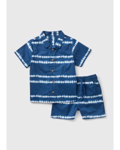 Boys Tie Dye Shirt & Shorts Set