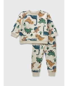 Boys Dinosaur Sweatshirt & Jogging Bottoms Set