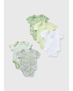 Baby 5 Pack Croc Bodysuits