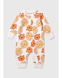 Kids Lion Print Sleepsuit