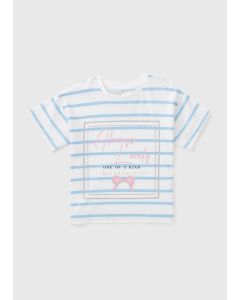 Girls Stripe Always Lovely T-Shirt