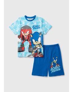 Sonic Boys Hedgehog Tie Dye Pyjama Set