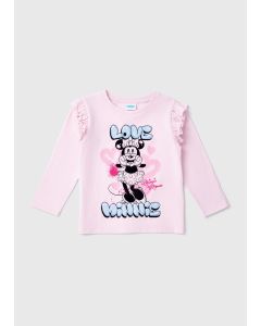 Disney Girls Minnie Graffiti T-Shirt