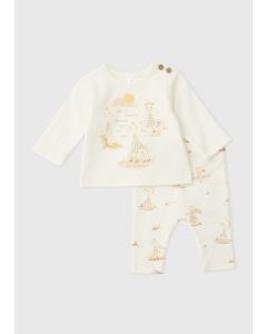 Sophie la Girafe Baby Top & Leggings Set