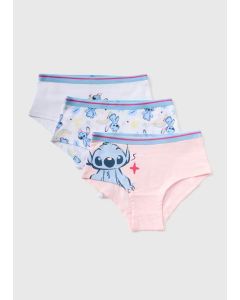 Disney 3 Pack Stitch Knickers