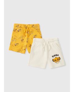 Disney Kids 2 Pack Simba Sweat Shorts