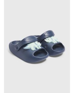 Boys Strap Cloud Sliders