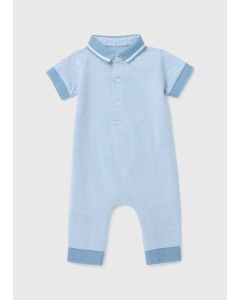 Baby Tiny Boss Polo Romper