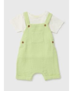 Baby Double Cloth Dungaree