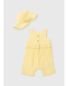 Baby Double Cloth Romper