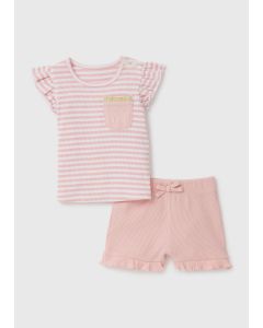 Baby Strawberry Top and Short Sets