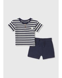 Baby Waffle Henley Set