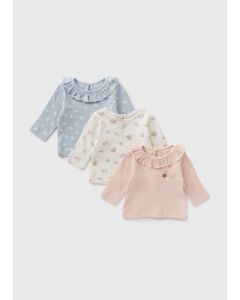 3 Pack Baby Floral Tops