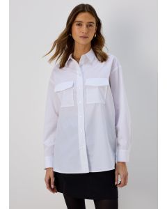 Et Vous Long Sleeve Utility Shirt