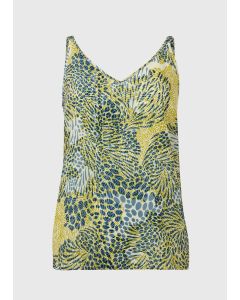 Et Vous Abstract Print Cami Top