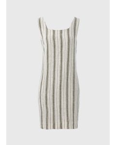 Stripe Linen Mini Dress