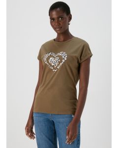 Heart Slogan T-Shirt