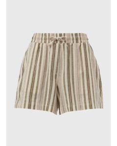 Stripe Linen Shorts