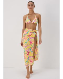 Leaf Print Sarong