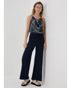 TextuWide Leg Co Ord Trousers