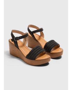 Padded Wedged Sandals