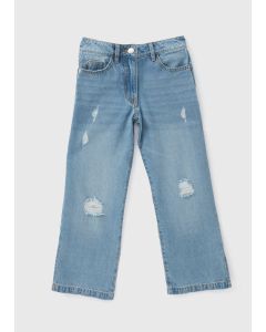 Girls Distressed Detail Jeans