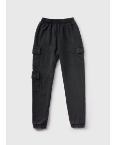 Girls Loopback Cargo Joggers