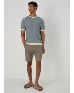 Mushroom Slim Fit Chino Shorts