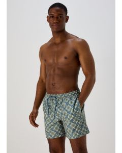 Geo Print Swim Shorts