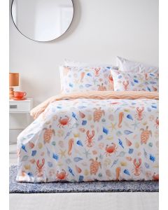 Shells Print Duvet Set