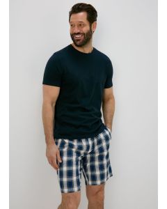 Check Woven Shorts