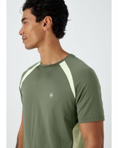 Souluxe Colour Panel Sports T-Shirt