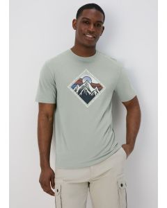 Mountain Print T-Shirt